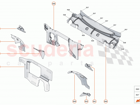 Photo of NVH BULKHEAD RR UPPER…