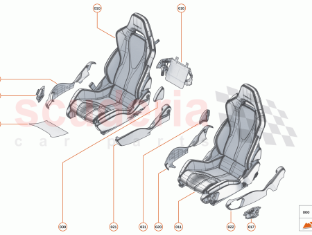 Photo of ASSY SEAT ELECTRIC RHD PASSENGER CF…