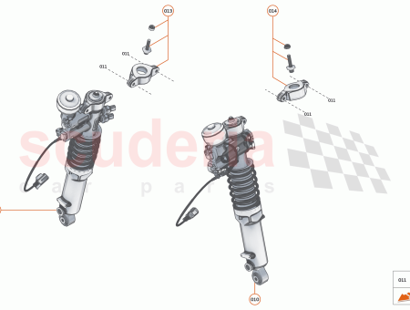Photo of SUSPENSION UNIT TENNECO REAR RH…