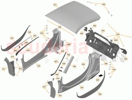 Photo of Heatshield Bulkhead Upper 675LT…