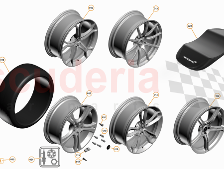 Photo of Wheel Standard 20x11 0 Rear…
