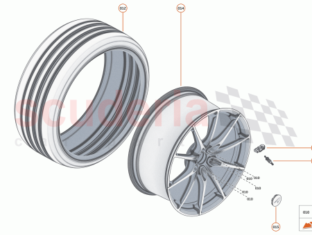 Photo of WHEEL FORGED LW RR 20X11J…
