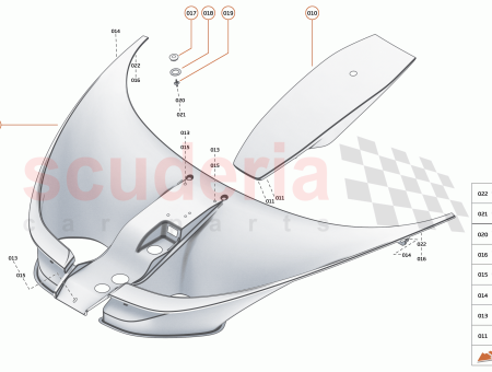 Photo of ASSY FR CLAM INR CFG…