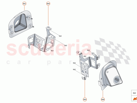 Photo of BRACKET SEAT BELT REEL LH…