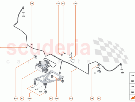 Photo of HOSE SUSPENSION FRONT NOSELIFT RHD…