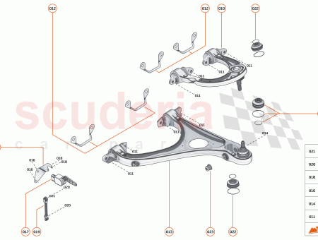 Photo of ASSY WISHBONE UPR FR LH…