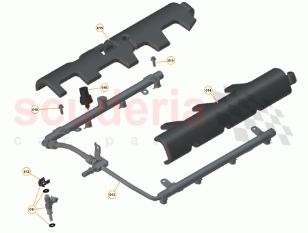Photo of NVH COVER FUEL INJECTOR RAIL RH 675LT…