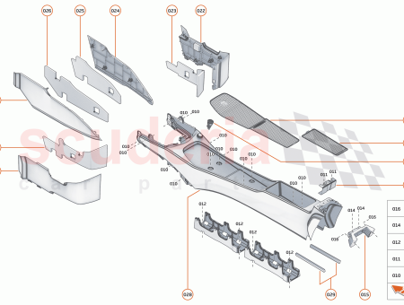 Photo of ASSY TUNNEL FRONT LH LHD…