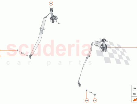 Photo of SEATBELT REEL LHD DRIVER…