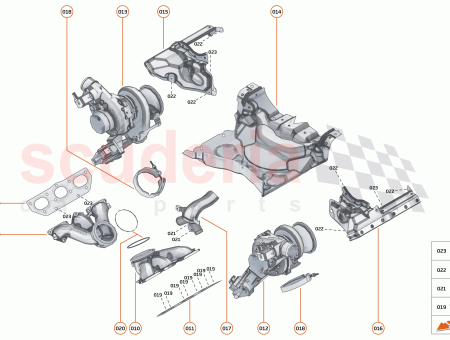 Photo of HEATSHIELD FRONT VEE LH…