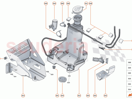 Photo of ASSY WASHER BOTTLE…