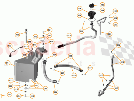 Photo of Filler Tube Assy Engine Oil Tank Spider…