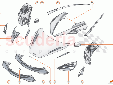 Photo of ASSY FRT WAL LH MSO VENTED NON LT…