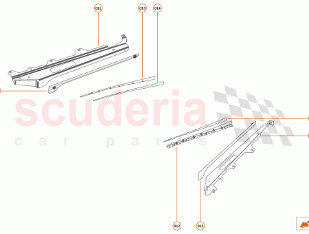 Photo of BRACKET BODYSIDE MOUNTING UPPER REAR LH…