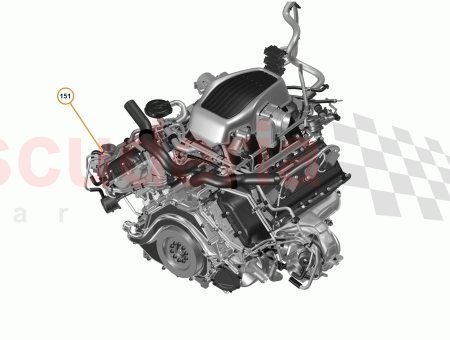 Photo of Engine 3 8 litre V8 Twin Turbo…