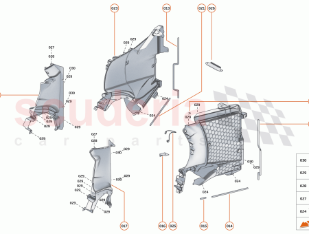 Photo of DUCT SIDE OTR LH UPR LHD GRAINED FINISH…