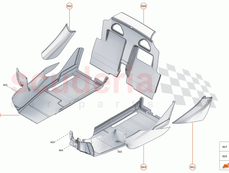 Photo of ASSY SILL COVER FULL LENGTH LOGO CFG LH…
