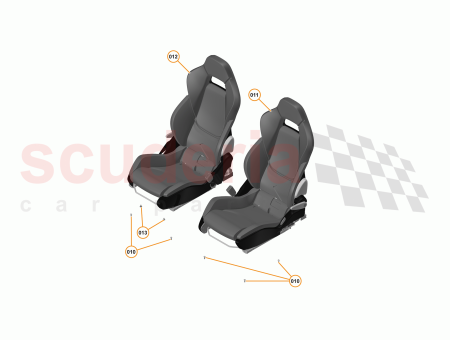 Photo of ASSY SEAT MANUAL LHD DRIVER CF…