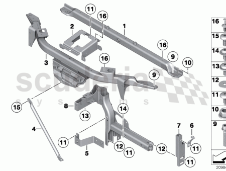 Photo of SECHSKANTMUTTER MIT PLATTE 07 12…