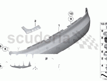 Photo of ABDECKUNG STOSSSTANGE HINTEN LINKS 51 12…