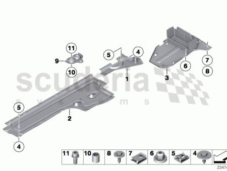 Photo of VERKLEIDUNG HINTEN MITTE 51 75…