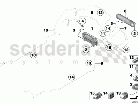 Photo of ROHR LUFTFEDER VORNE LINKS 37 20…