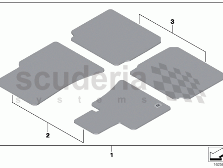 Photo of SATZ FUSSMATTEN VORNE 72 60…