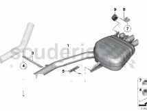 Photo of ENDSCHALLD MPFER RECHTS MIT AUSPUFFKLAPPE 18 30…