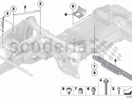 Photo of QUERSTREBE HINTEN RECHTS 51 61…