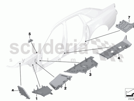 Photo of FORMTEIL WINDSCRN PANEEL SEITLICH RECHTS 41 13…