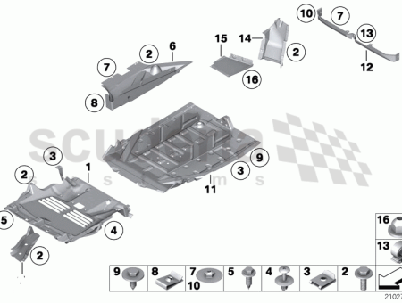 Photo of UNTERBODENVERKLEIDUNG HINTEN RECHTS 51 71…