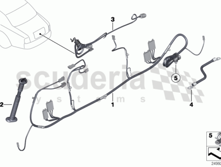 Photo of KABELBAUM KOFFERRAUMDECKEL 61 12…