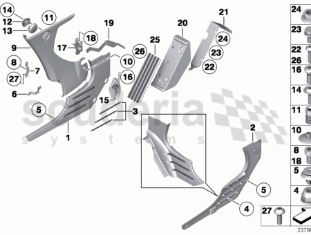 Photo of VERKLEIDUNGSPLATTE A S ULE UNTEN LINKS 51 43…