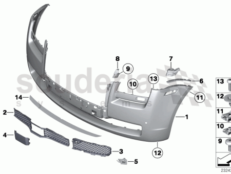 Photo of EINSATZ STOSSSTANGE LINKS 51 11…