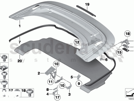 Photo of SCHARNIER CABRIO DECKEL 41 00…
