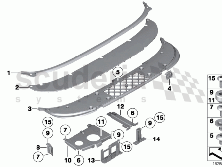 Photo of ABDECKUNG VERKLEIDUNG GITTER 51 46…