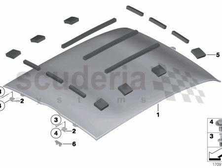 Photo of HALTERUNG DACHHIMMEL 51 44…