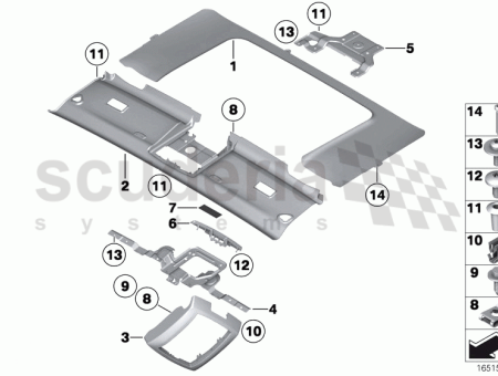 Photo of KONSOLENRAHMEN VORNE 51 44…
