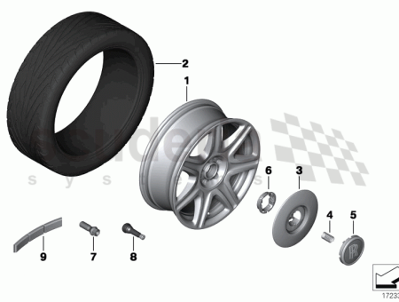 Photo of LEICHTMETALLFELGE 36 11…