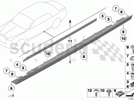 Photo of SCHWELLERVERKLEIDUNG GRUNDIERT RECHTS 51 71…