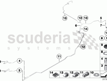 Photo of BREMSLEITUNGSHALTERUNG 34 30…