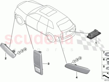 Photo of SEITENMARKIERUNGSLEUCHTE HINTEN LINKS…