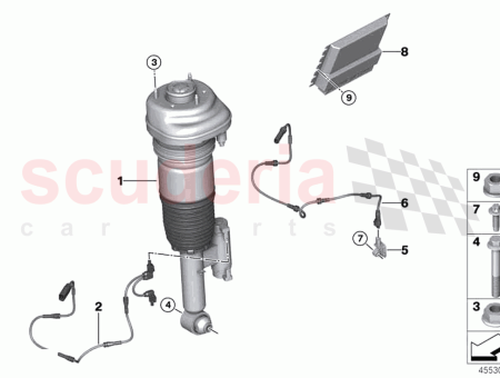Photo of RP LUFTFEDERBEIN HINTEN LINKS…