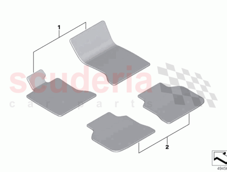 Photo of PAAR ALLWETTER FUSSMATTEN HINTEN…