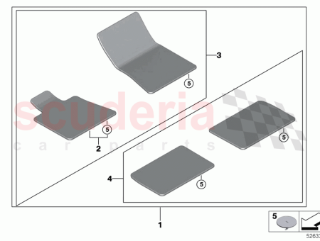 Photo of LAMMFELL BODENMATTE FAHRERSEITE 51 47…