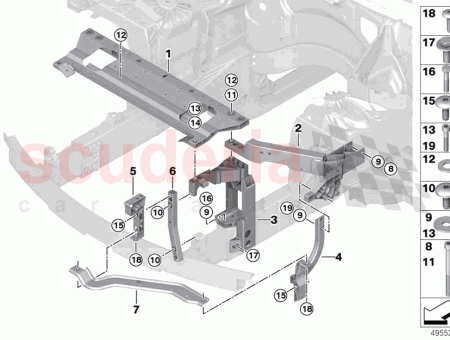 Photo of ST TZSTREBE SEITENWAND VORNE RECHTS 41 00…
