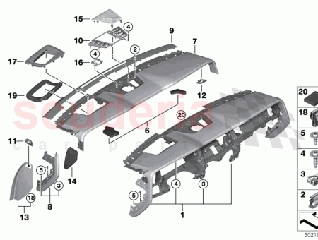 Photo of ABDECKUNG SEITENSCHEIBE ENTEISUNGSANLAGE RECHTS…