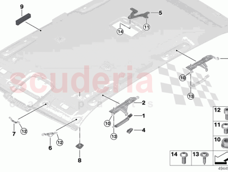 Photo of HALTERUNG HALTEGRIFF VORNE RECHTS…