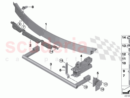 Photo of QUERTR GER STOSSSTANGE VORNE…