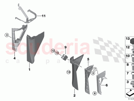 Photo of SEITENVERKLEIDUNG UNTEN VORNE LINKS…